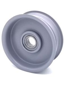 FLAT IDLER PULLEYS